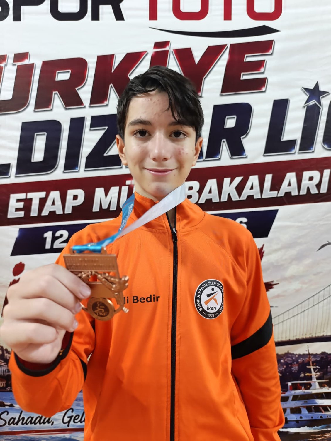 Ali Bedir madalya fotoğrafı